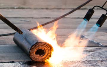 Long Thurlow asphalt flat roofing repairs