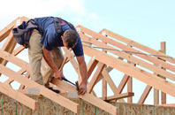 Long Thurlow roof trusses